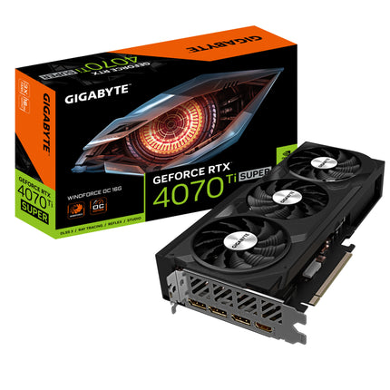 VGA Gigabyte GeForce® RTX 4070 Ti SUPER 16GB WINDFORCE OC