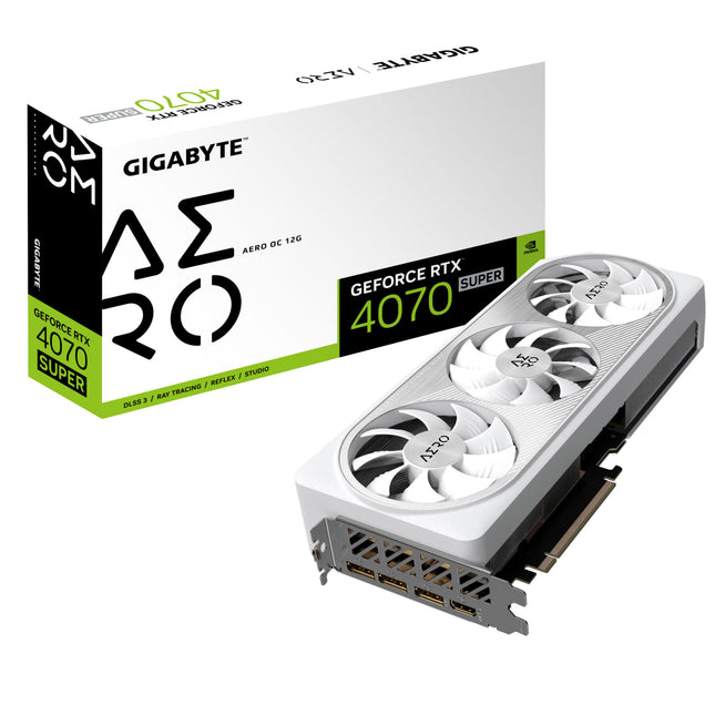 VGA Gigabyte GeForce® RTX 4070 SUPER 12GB AERO OC