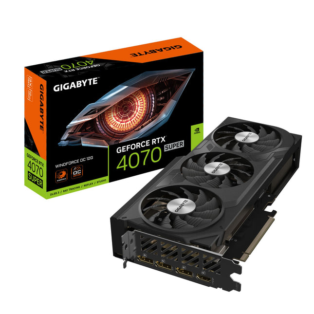 VGA Gigabyte GeForce® RTX 4070 SUPER 12GB Windforce OC