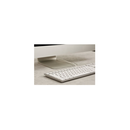 Keyboard Cherry KC 6000C FOR MAC (JK-1620DE-1) - USB -  QWERTZ - Silber