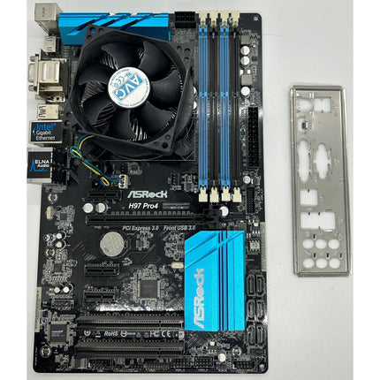 Upgrade Bundle |  ASRock H97 Pro4 & Intel Xeon E3-1270 v3 | 4 - 16GB DDR3 RAM