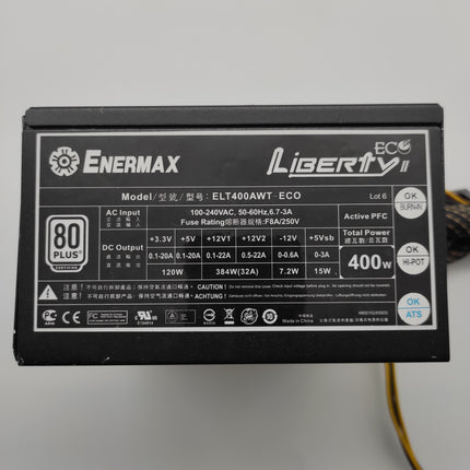 Enermax ELT400AWT Eco 80 Plus  | 400 Watt