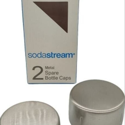 SodaStream 1040290880 Deckel Metall für Kunststoffflasche 2er Set