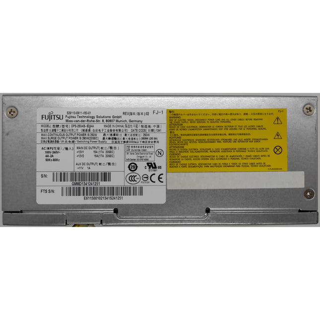 Fujitsu S26113-E611-V50-01 (DPS-250AB-62 AA) | 250 W