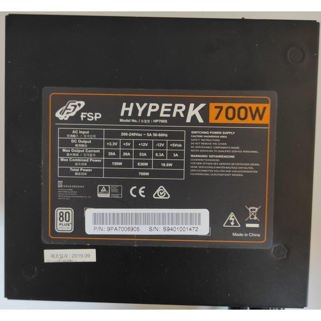 FSP HyperK HP700S | 700 W | 80+