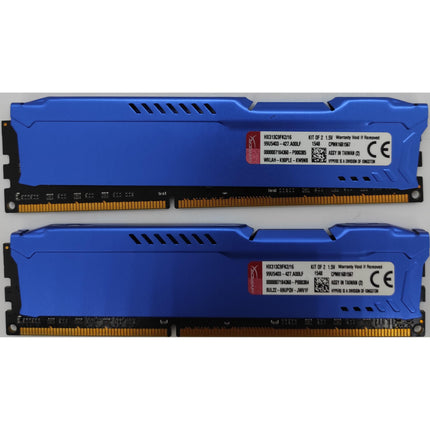 Kingston HyperX Fury 16 GB KIT (2x 8 GB) | DDR3 1333 MHz | HX313C9FK2/16