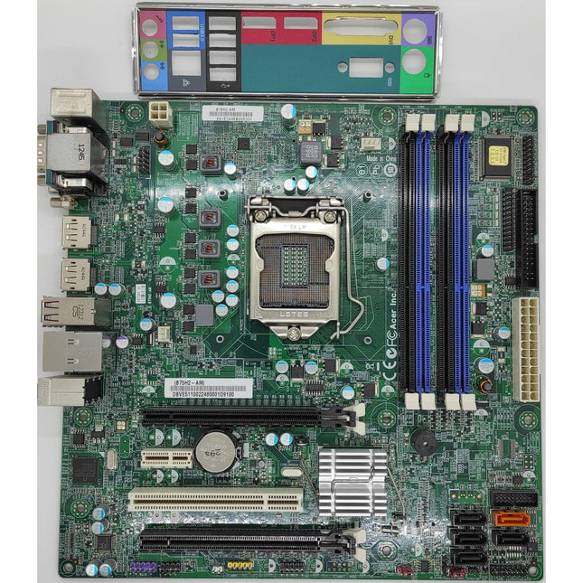 ACER B75H2-AM | 2 x DDR3 LGA 1155 | Micro-ATX