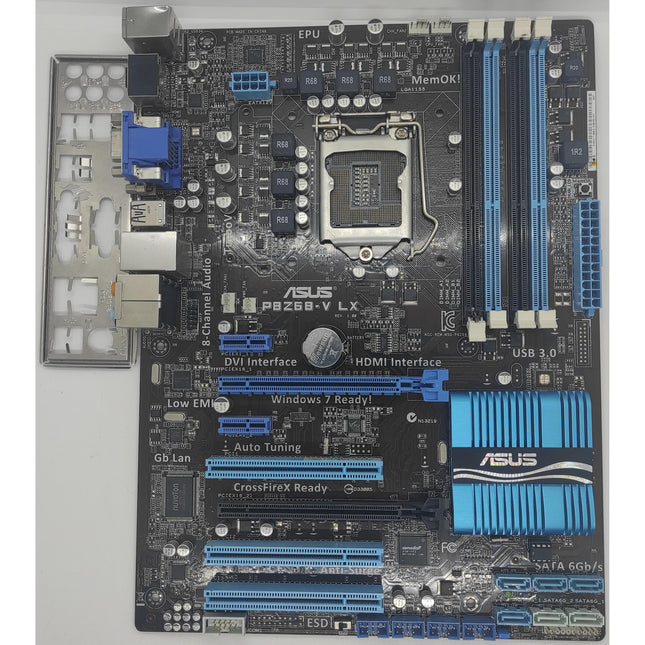 ASUS P8Z68-V LX | 4x DDR3 LGA1155 ATX