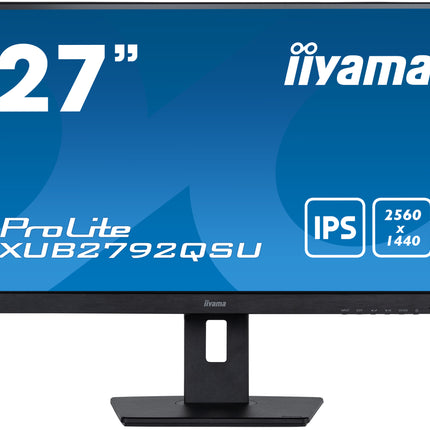 Iiyama Monitor ProLite XUB2792QSU-B5 WQHD (2560x1440) 68,6 cm (27" - 27 Zoll)