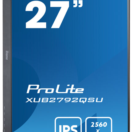 Iiyama Monitor ProLite XUB2792QSU-B5 WQHD (2560x1440) 68,6 cm (27" - 27 Zoll)