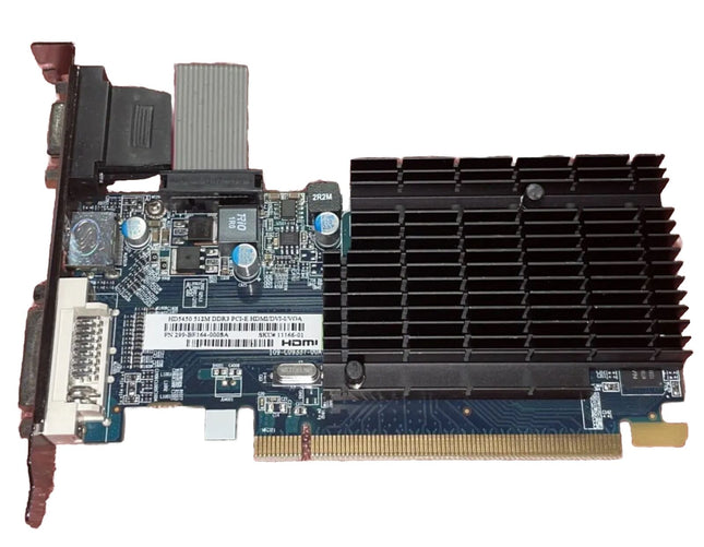 Sapphire HD4550 512M DDR3 PCI-E HDMI/DVI-I/VGA 288-6E106-002SA 512MB