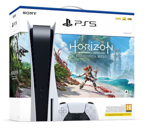 Sony PlayStation 5 | Disk Edition | Horizon Forbidden West Bundle | 825GB Neu