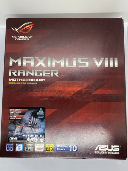 ASUS ROG Maximus VIII Ranger | LGA1151 DDR4 ATX | OVP