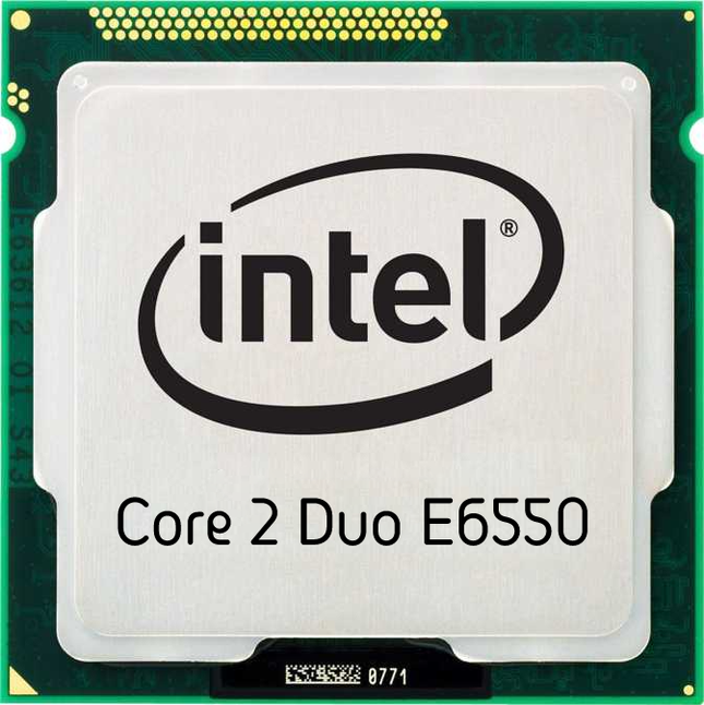 Intel Core 2 Duo E6550 | 2x 2,33 GHz | LGA775