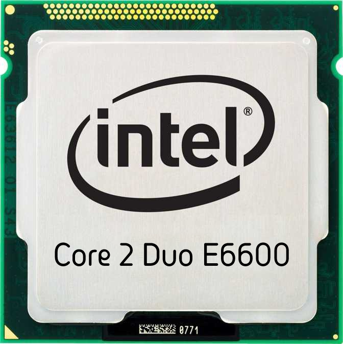 Intel Core 2 Duo E6600 | 2x 2,40 GHz | LGA775