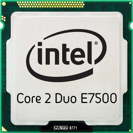 Intel Core 2 Duo E7500 | 2x 2.93GHz | LGA775