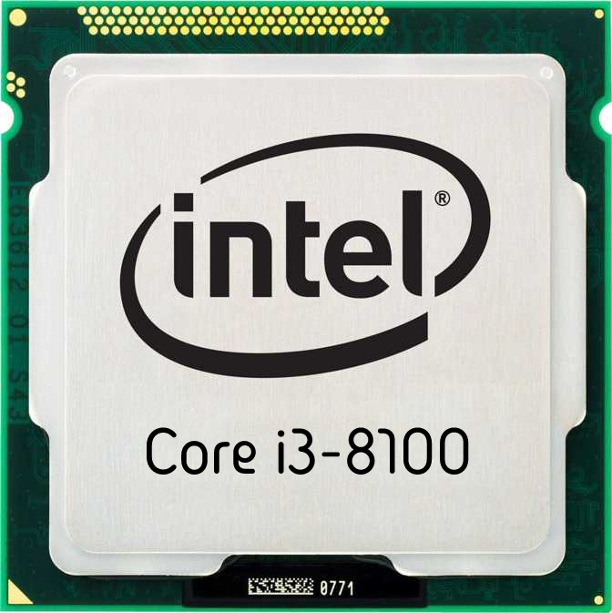 Intel Core i3-8100 | 4x 3,60 GHz | LGA1151