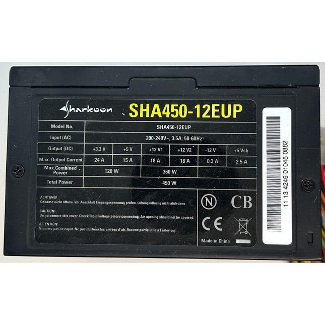 Sharkoon SHA450-12EUP | 450W