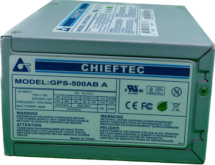 Chieftec GPS-500AB-A | 500 W