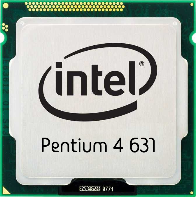 Intel Pentium 4 631 | 1x 3,00 GHz | LGA775