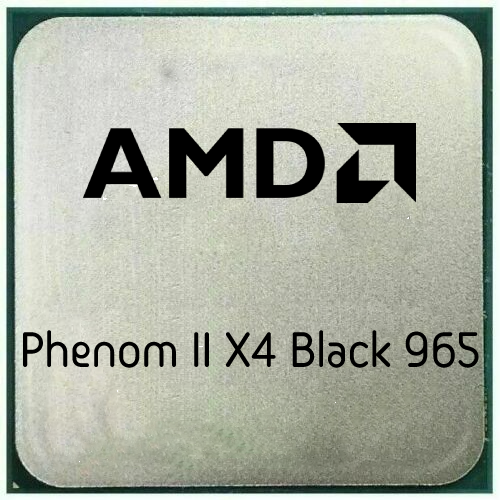AMD Phenom II X4 Black 965 | 4x 3,4 GHz | AM3