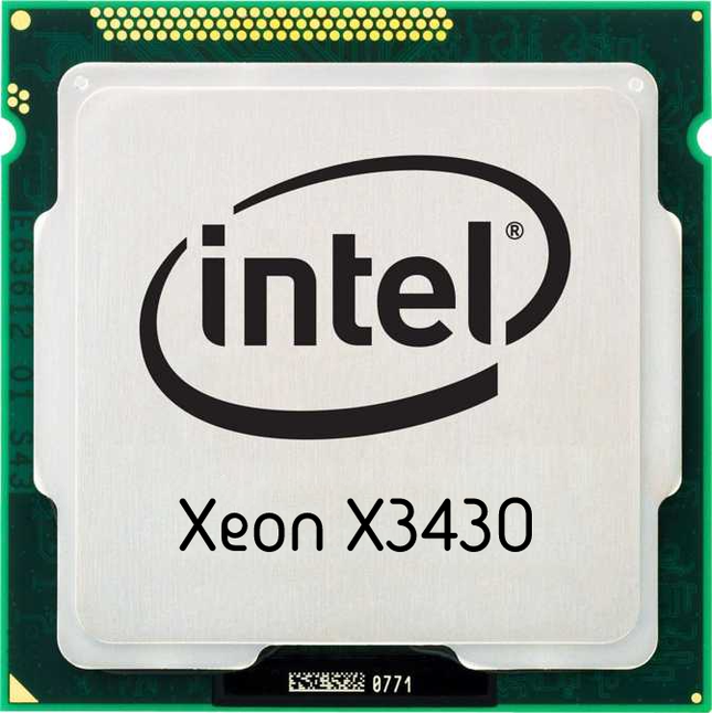 Intel Xeon X3430 | 4x 2.40GHz | LGA1156