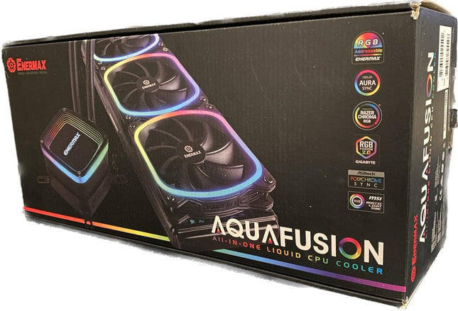 Enermax Aquafusion water cooling ELC-AQF360-SQA | like new