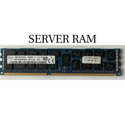 SERVER Registered ECC DDR3-R RAM | 1333MHz/10600R & 1600MHz/12800R | 2GB - 32GB