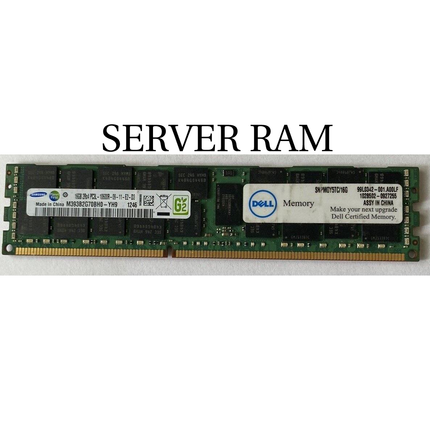 SERVER Registered ECC DDR3-R RAM | 1333MHz/10600R &amp; 1600MHz/12800R | 2GB - 32GB