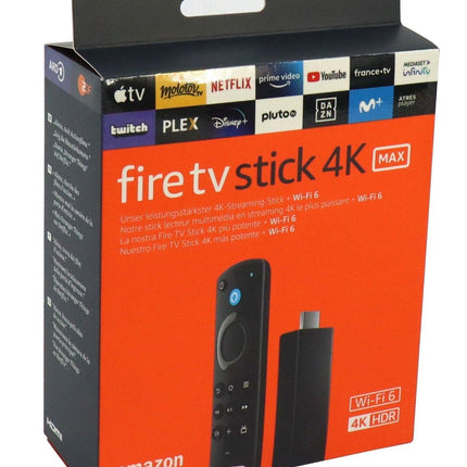 Amazon FireTV-Stick 4K MAX mit Alexa Sprachsteuerung | NEU & OVP | Blitzversand