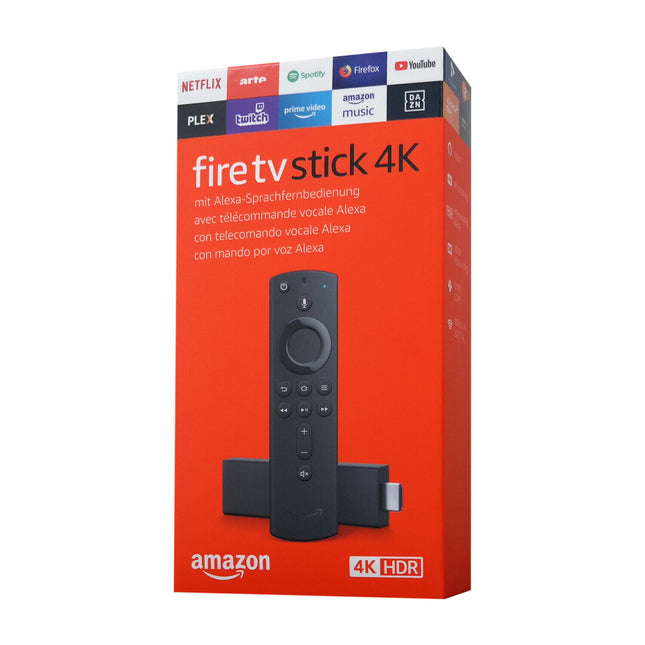 Amazon FireTV-Stick 4K mit Alexa Sprachsteuerung | UHD Smart TV | NEU & OVP