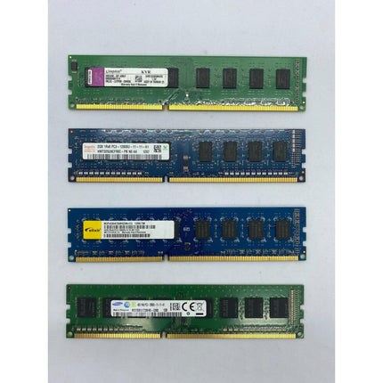 Various brands DDR3 RAM | 1333MHz/10600U & 1600MHz/12800U | 2GB - 32GB
